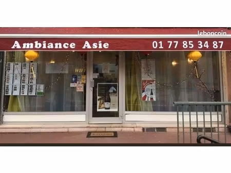 fond de commerce restaurant asiatique
