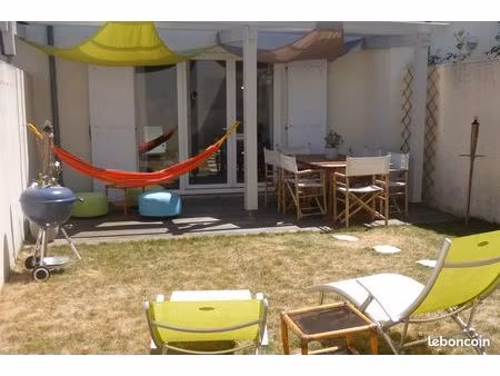 appartement t2 meublé avec jardin – tasdon (la rochelle)