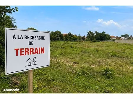 recherche de terrain