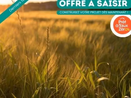 terrain 412 m² houssen