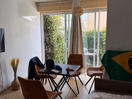 studio 30 m avec jardin