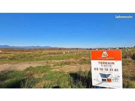 terrain 526 m² dannemarie