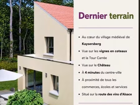 terrain constructible de 207m²