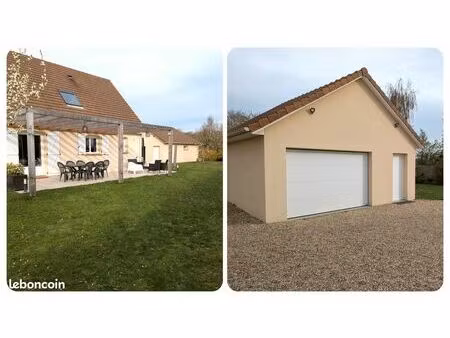 maison récente vie de plain-pied 5p – 104 m² – garage – terrain 816 m²