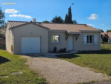 maison récente plain-pied 96 m² avec terrain attenant constructible viabilisé