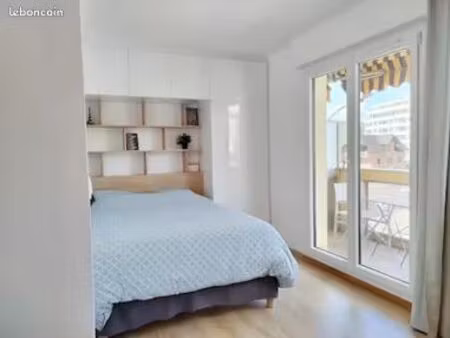 t1 bis meublé de 32 m² avec balcon – annecy 74000