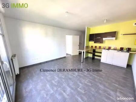 vente | appartement t2 | 2p | 1ch | 45.5 m² | l'isle-adam | expo nord