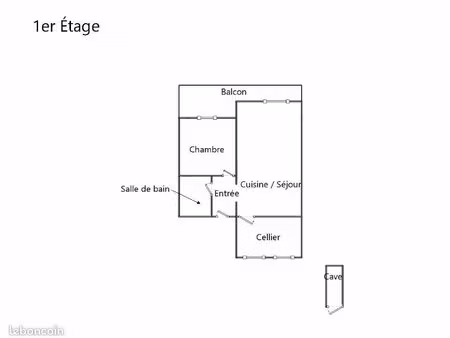 à louer – appartement t2 meublé avec balcon et parking – sciez (74140)