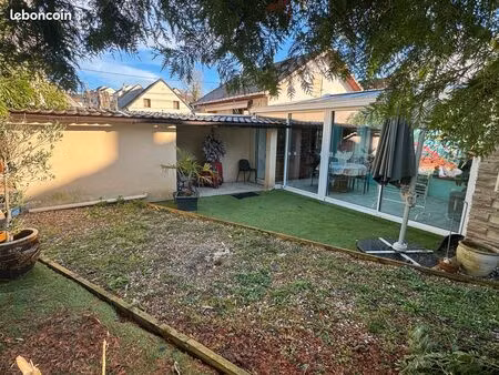 maison individuelle habitable plain pied avec jardin