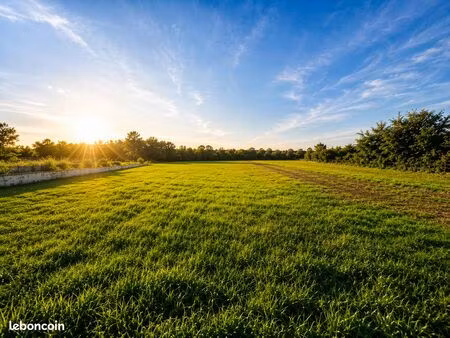 terrain rare à drusenheim – 1 200 m² – sans vis-à-vis