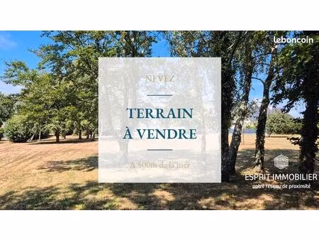 terrain 750 m² nevez