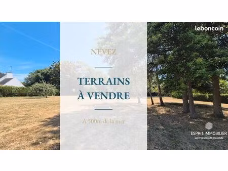 terrain 920 m² nevez