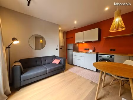 t2 meublé refait à neuf - aix les bains centre