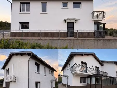 maison 5ch 125m2 rénovée - dpe b -terrain 1000m2- vue dégagée vignes et alpes