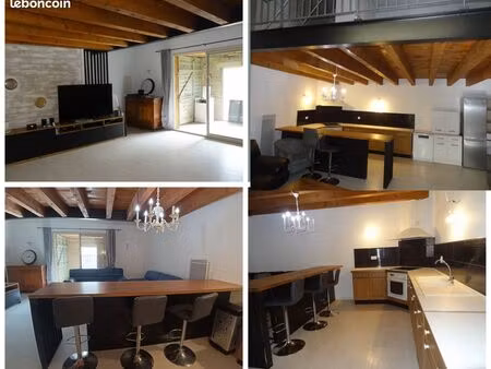 bâtisse de caractère 110m² + revenu locatif 705 - dpe c