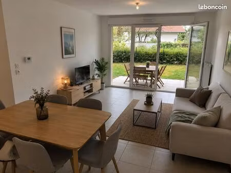 appartement t3 récent avec jardin