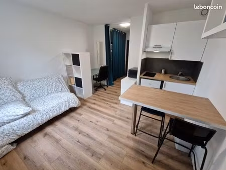 studio meublé 20m² – campus fonderie (mulhouse)