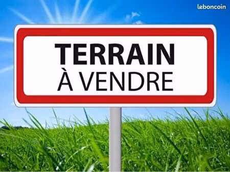 terrain 640 m2 reserve foncière à fort potentiel