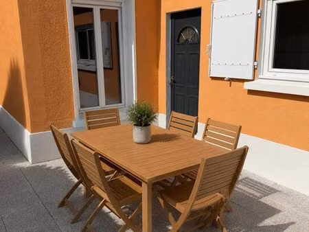 maison t2 de 42 m² rénovée – jardin et terrasse