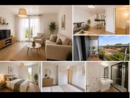 appartement 2 pièces avec balcon plein sud et parking - résidence récente sécurisée - damm