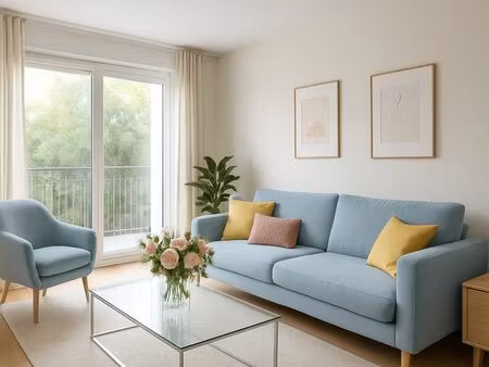 appartement 3 pièces 63 m²