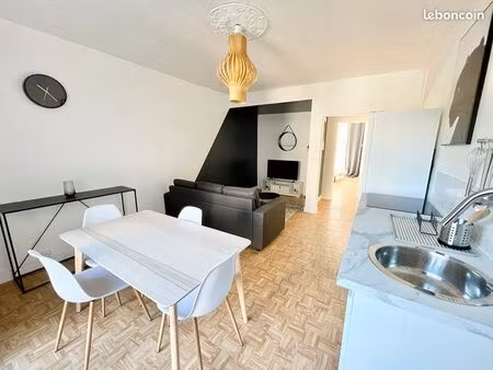 appartement t4 rénové 86m² – hyper centre le mans – dpe b - location