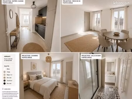 location meublée t2 meublée entièrement refait à neuf