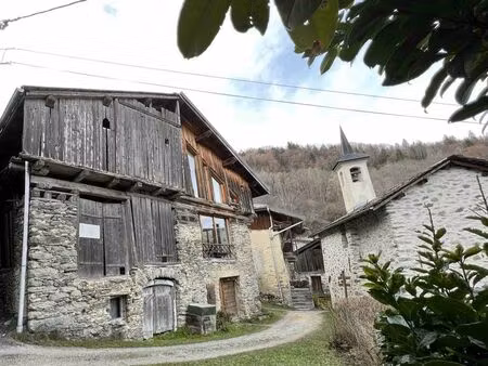 grange dans hameau de courchevel