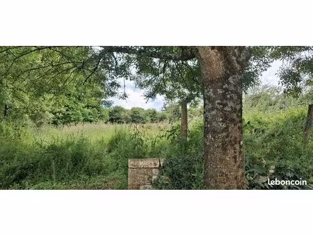 terrain constructible 1858 m2 aigondigné (79370)