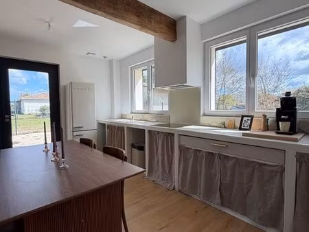 maison meublée haut de gamme 95 m² – terrasse couverte  jardin  climatisation – proche mon