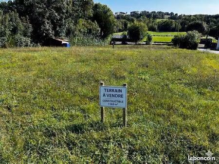 terrain constructible 1163 m² à vendre – centre d’alban (81250)