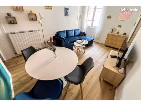 appartement t2 meublé – forte rentabilité airbnb – intra-muros au calme