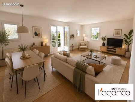 appartement 4 pièces 93 m²