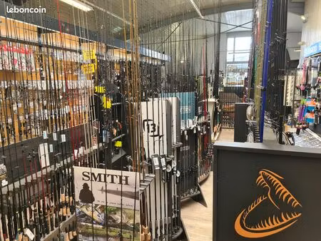 vente fonds de commerce pêche & équitation – 380m² – secteur thonon/évian - etablie depuis