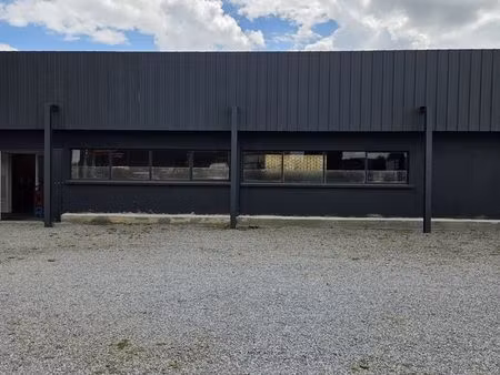 grand espace stockage 130 m² + option petit espace 40 m²