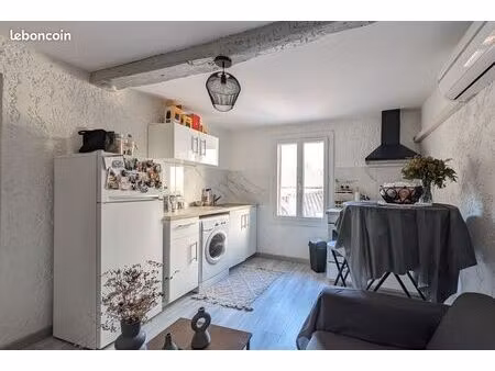 t2 rénové  meublé et climatisé