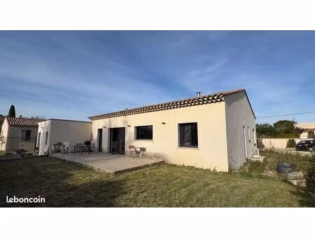 maison 115m2 avec garage et jardin
