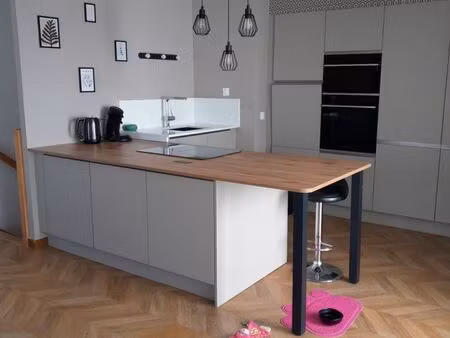 duplex docks 76 au calme avec terrasse et balcon