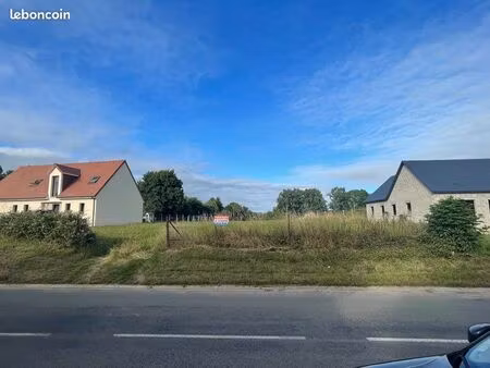 belle parcelle constructible proximité saint valéry