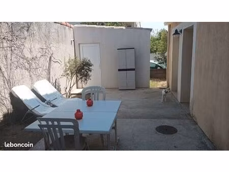 meublé 64m2 avec cour indépendante