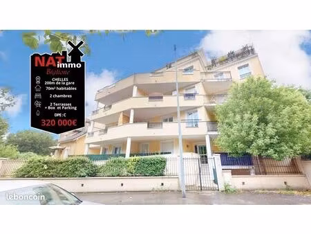appartement 3 pièces 70 m²