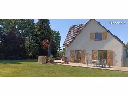 maison 155 m2 – 5 chambres – 1600 m2 terrain – sandouville