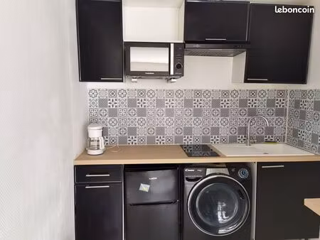 studio meublé à louer – 25m² – rouen rive gauche europe / st julien