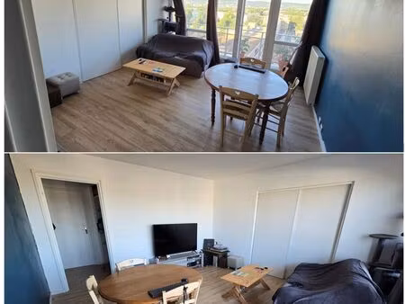 à louer – t2 lumineux de 53 m² au petit-quevilly