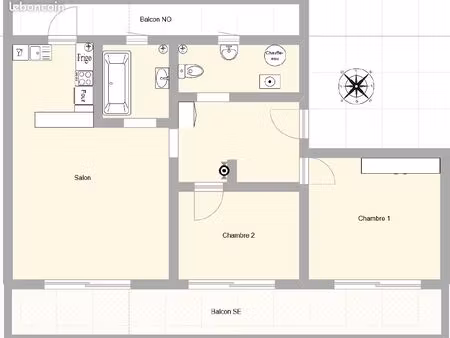 appartement t3 rouen gare