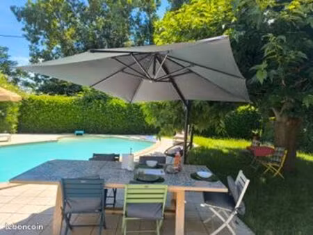 maison 5 chambres avec piscine et grand jardin - centre montbeton