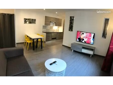 beau 2 pièces meublé  dieppe centre