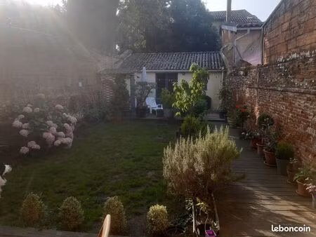 maison de charme 140 m² avec jardin – hyper centre  esprit anglais