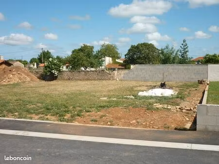 terrain viabilisé 500m2