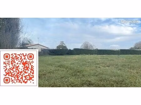 terrain 491 m² landevieille